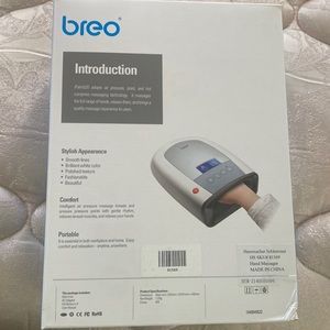 Cordless electric hand massager